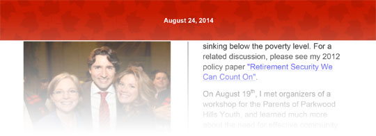 Newsletter for August 24, 2014